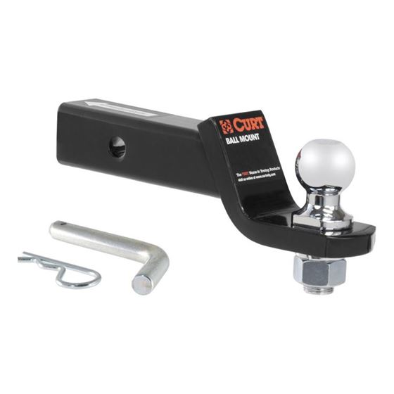 CURT Hitch 2 IN Loaded Ball Mount Kit-2