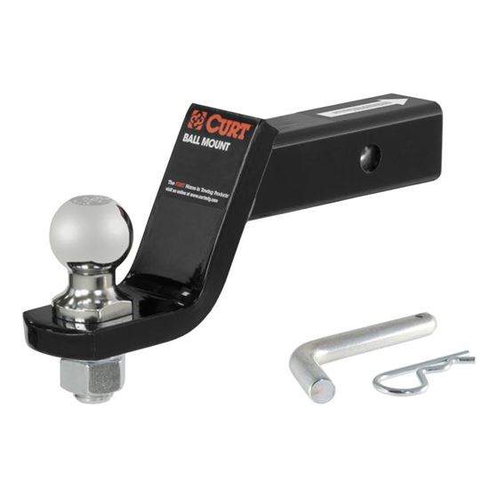 CURT Hitch 2 IN Loaded Ball Mount Kit-2