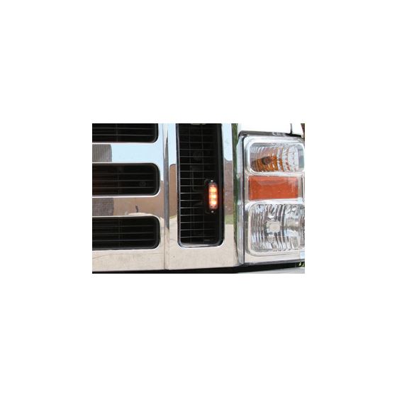 8891400 Amber Surface Strobe on Truck Application