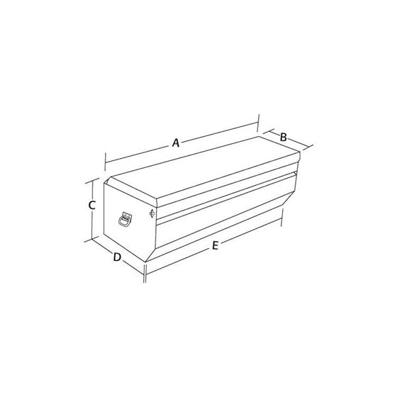 Aluminium Allpursose Chest 19 H x 47 W x 20 D-2