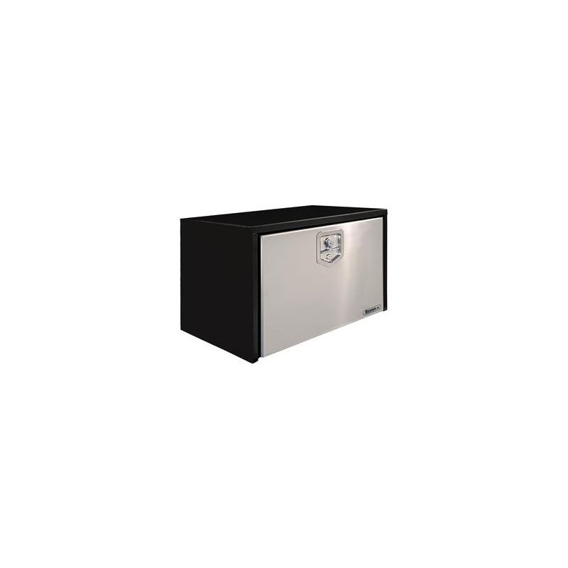 Black Steel Underbody Tool Box with Stainless Stee