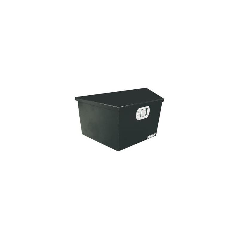 Black Steel Trailer Tounge Tool Box 15 H x 35 W x