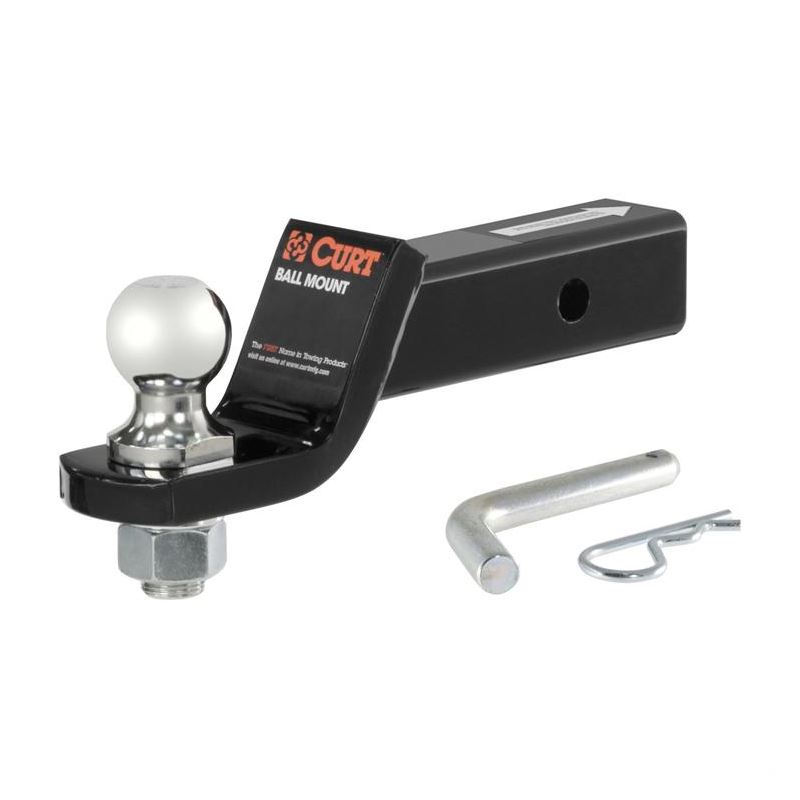 CURT Hitch 2 IN Loaded Ball Mount Kit