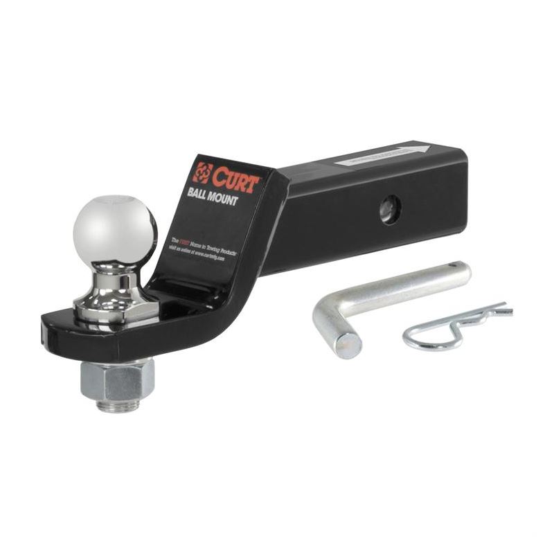 CURT Hitch 2 IN Loaded Ball Mount Kit